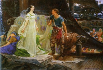 Tristan und Isolde von Herbert James Draper